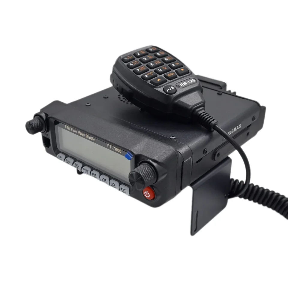 FT-7800 Mobile Radio 55W Dual Bands VHF UHF All-aluminum Body High