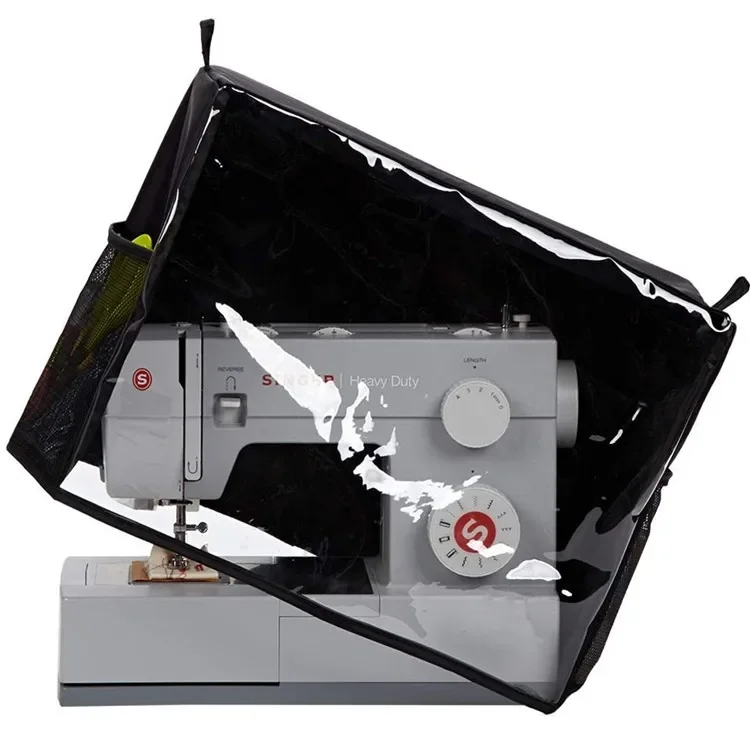 Transparente PVC Nähmaschine Staubschutz Universal Nähmaschine Aufbewahrungstasche Schutzhülle Haushaltswaren