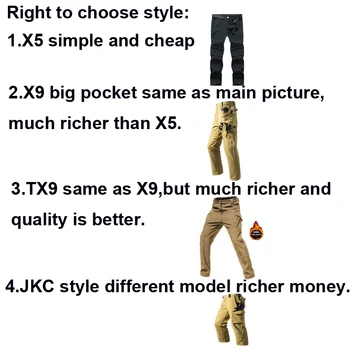 Men's City Cargo Autumn Winter Fleece Softshell Hiking Pants Fishing Climbing Trekking Casual Hunting Camping Trousers M-5XL 2 Men's City Cargo Autumn Winter Fleece Softshell Hiking Pants Fishing Climbing Trekking Casual Hunting Camping Trousers M-5XL 2