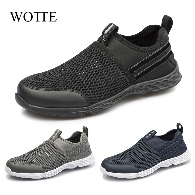 Summer Men Casual Shoes Super Breathable Men Shoes Lightweight Walking Shoes Man With Holes Bottom Quick Dry chaussure homme