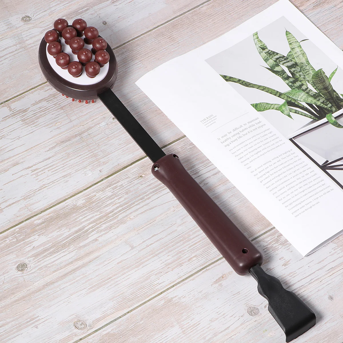 

Massage Hammer Multifunctional Bamboo Sticks Tools Roller Ball Design Back Scratchersmassage pat massage tools