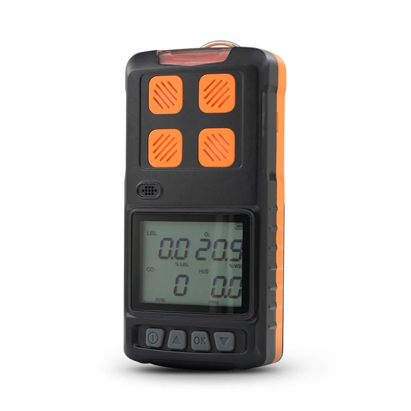 Factory Oem Support Read Numbers Danger Alarm Portable Oxygen Gas Detector