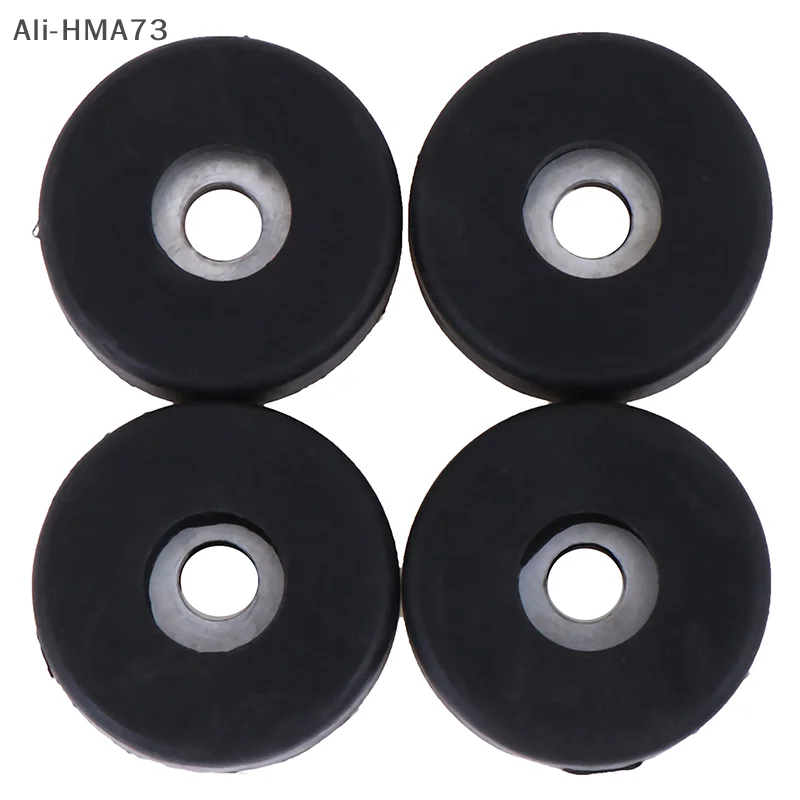 

（YY）4Pcs Plastic Bumpers Embedded Washer Feet Pads Instrument Holder 30x10mm Universal Noise-reducing Leg Base for Furniture