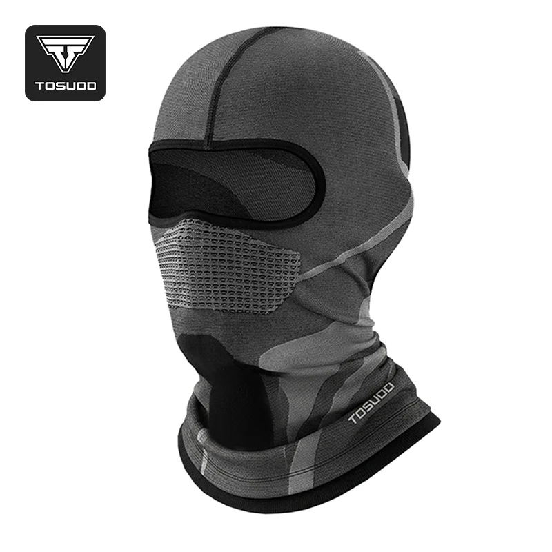 

TOSUOD Breathable Full Face Mask Windproof Sunscreen Cycling Sports Headgear for Motorcycle Bicycle Riding Men Women