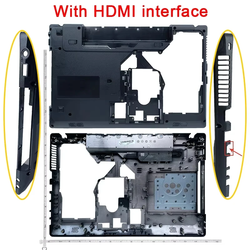 NEW Laptop Shell For Lenovo G570 G575 G575GX G575AX Palmrest Upper Case/Bottom Base Cover
