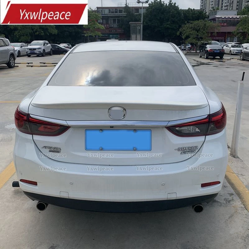 

Спойлер ATENZA для Mazda 6 2014 2015 2016 Mazda6 ATENZA высококачественный автомобильный спойлер из АБС-пластика Неокрашенный спойлер для заднего багажника