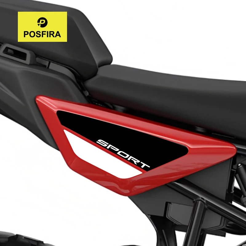 

POSFIRA наклейки на панель заднего сиденья мотоцикла, виниловая наклейка для BMW F450GS F450 F450 GS 2025-2026, аксессуары для украшения брызговика