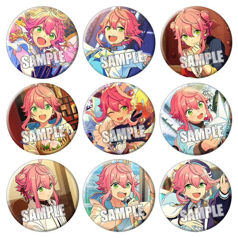 Ensemble Stars Fine Tori Himemiya ES 58mm Round Button Brooch Bagdes