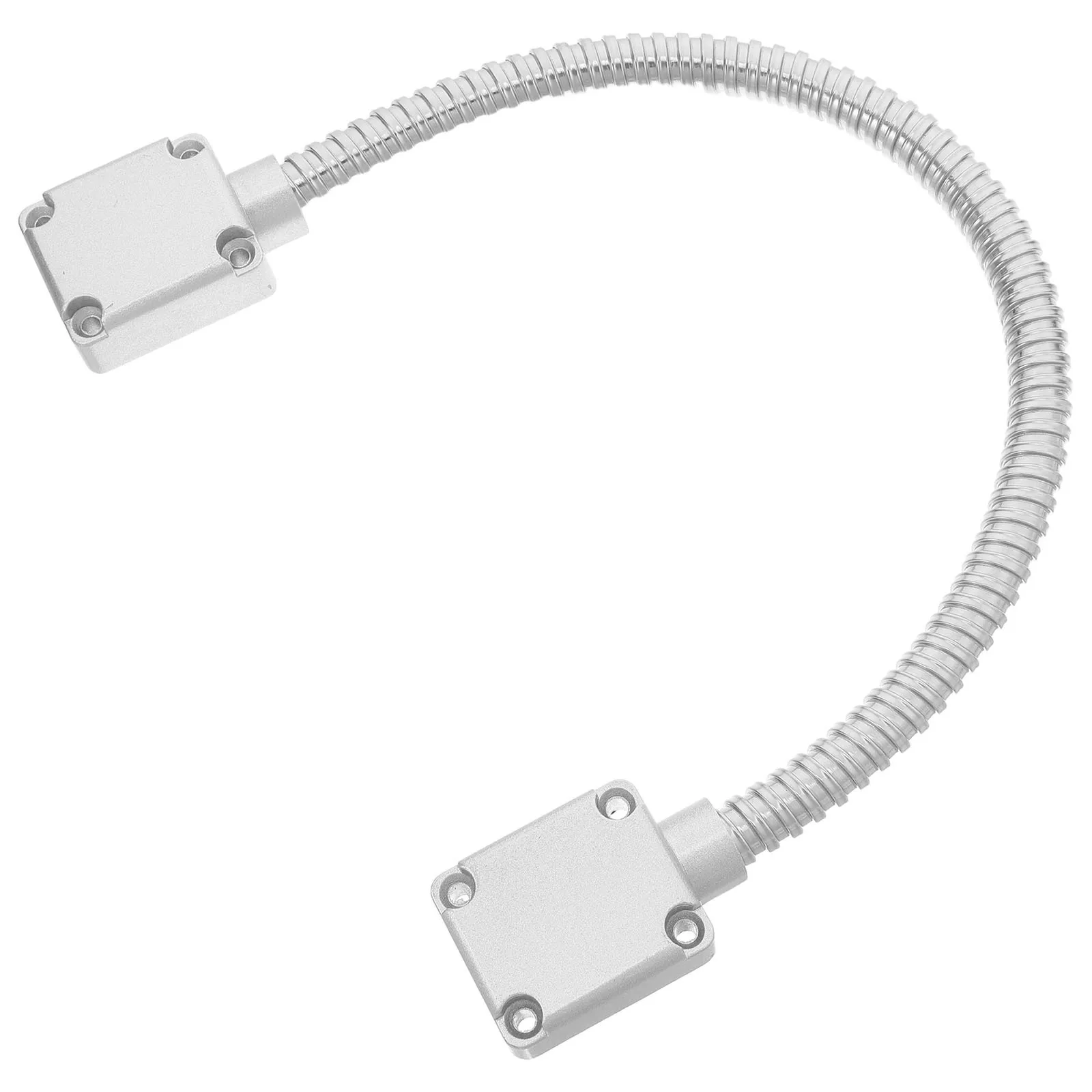 

Stainless Steel Door Loop Protector Heavy Duty Flexible Conduit for Access Control Cable Line Defender in Office Home Public