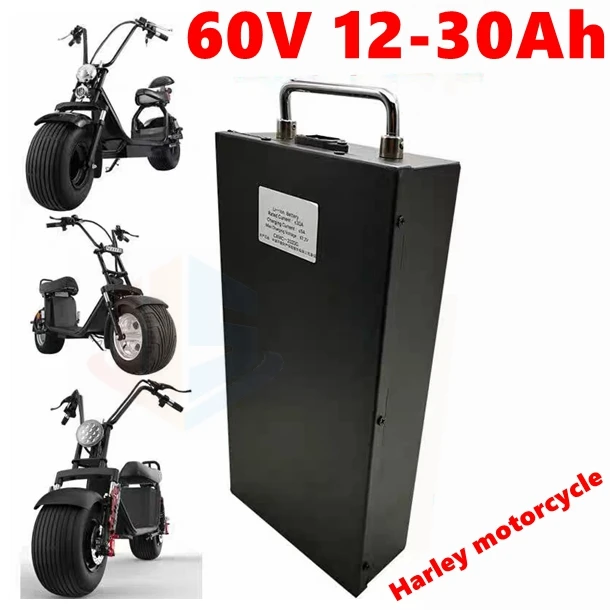 

scooter 60V 12Ah 15Ah 18Ah 20Ah 25Ah 30Ah li ion for two Wheel Foldable citycoco +charger