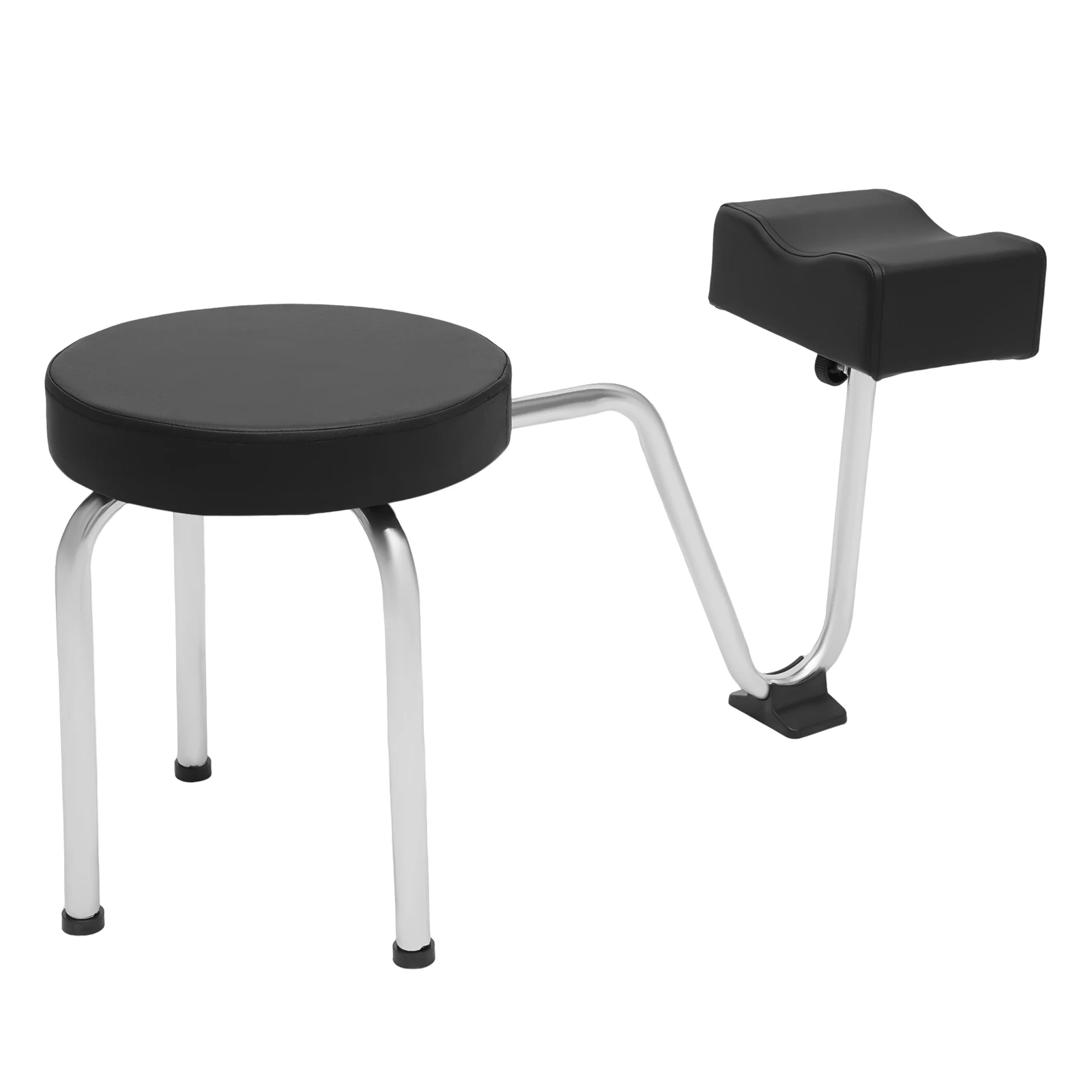 

Nail Salon Chair, Pedicure Stool Work Bench Stools for Shop, Durable Waterproof PVC & Iron Construction, Stable Heavy Duty Stool