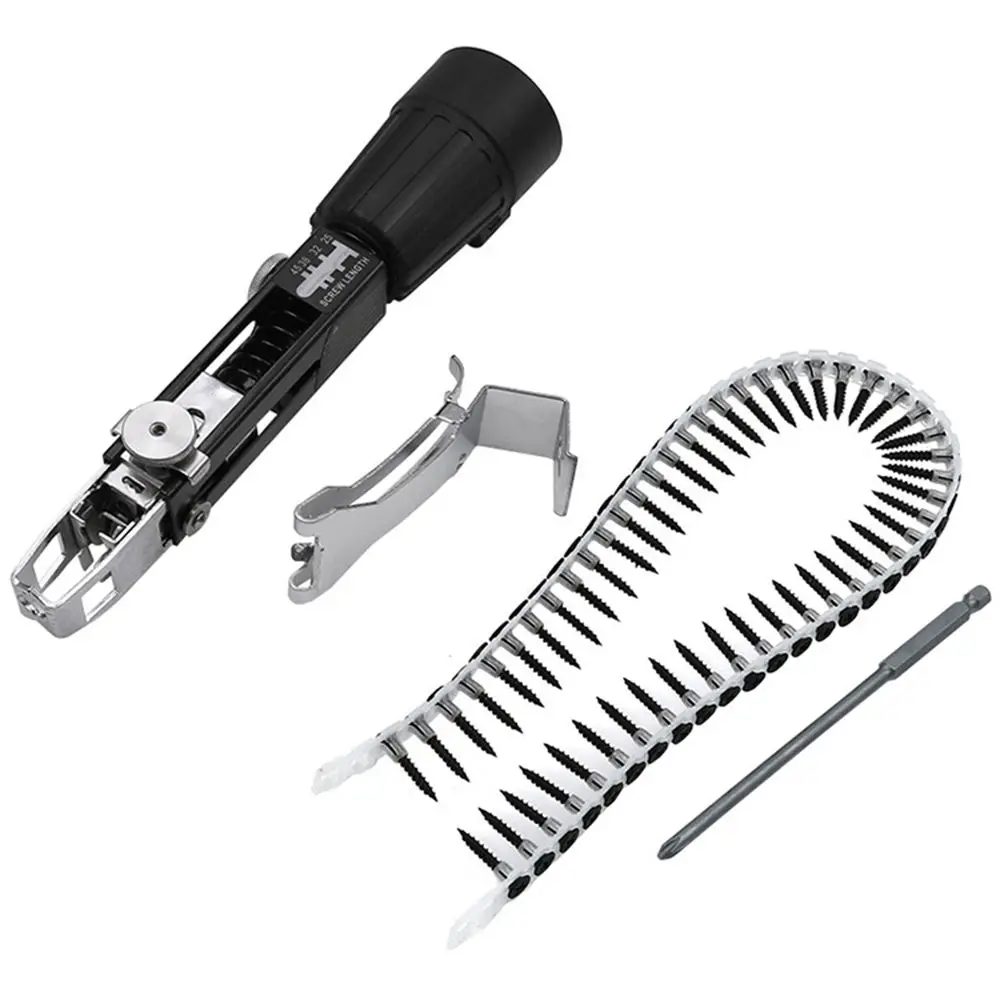 

Durable Woodworking Tool Drill Attachment For Electric Drill Adapter Screw Gun Chain Nail Gun Automatic