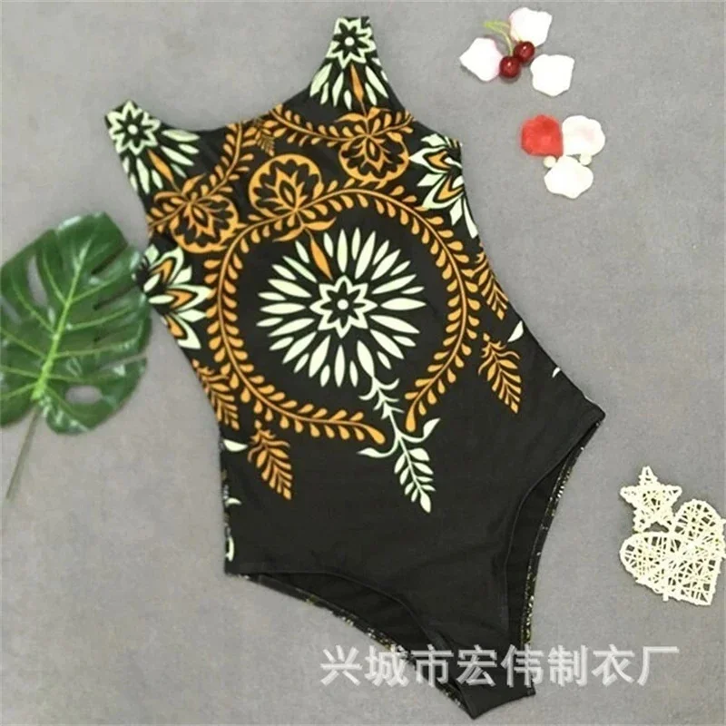 

Купальник с этническим принтом, сексуальный, в стиле бохо, новый летний пляжный купальник для женщин, для вечеринок у бассейна, для тропического отдыха, подарок на день рождения