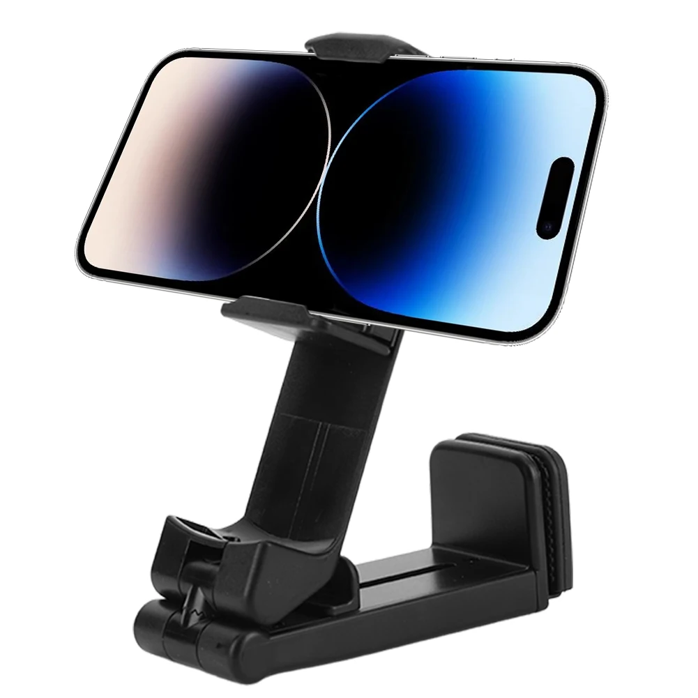 Airplane Travel Phone Holder Mount Universal in Flight Travel Essentials Phone Mount with 360° Degree Rotation ABS Clip Stand