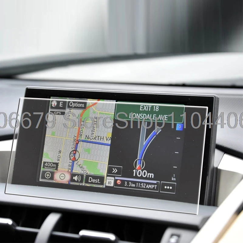 

Tempered Glass Screen Protective Film For Lexus NX200 NX300 H NX200T NX Series 2014-2020 Interior Car GPS Navigation protective