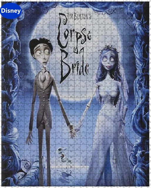 Puzzle cancers Disney Zombie Bride Butter, cadeau fait main, festival préféré, jeu de haute qualité, 300 pièces, 500/1000 pièces