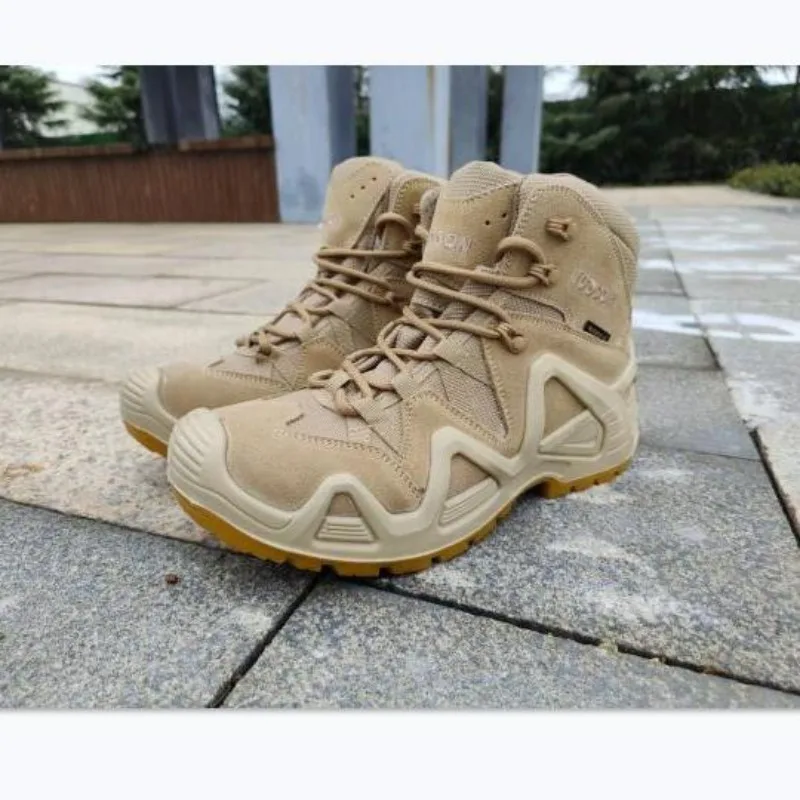 

Новая трендовая походная обувь, мужская профессиональная обувь для скалолазания, мужская уличная прогулочная обувь, мужская обувь средней высоты для альпинизма, мужская обувь