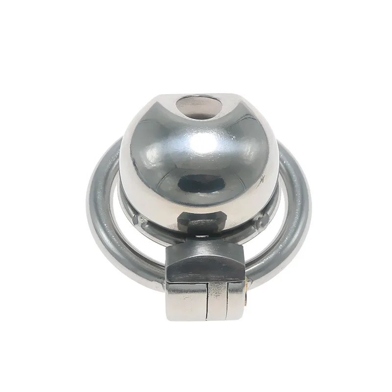Metal Chastity Cage Stainless Steel Chastity Cage BDSM Anti-shedding Restraint Control Cock Ring Erotic Sex Toys For Men Gay - view 3