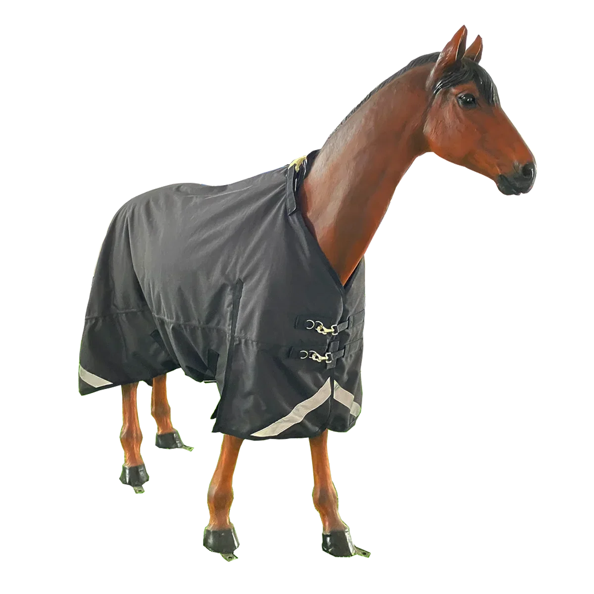 Fanfaree High Quality Customized Light Weight Turnout Horse Winter Rugs Ripstop Stable Sheet Blanket With 1200d Material