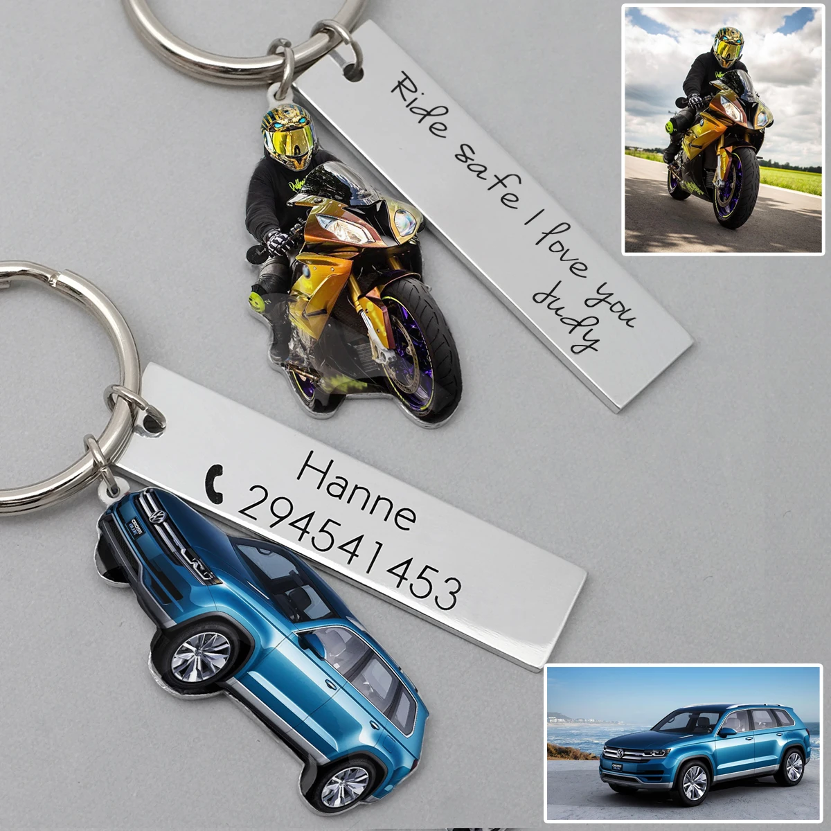 Car Number Plate Keychain,Custom Car key Chain,Personalized Car License Plate Keyring,New Driver Gift for Him