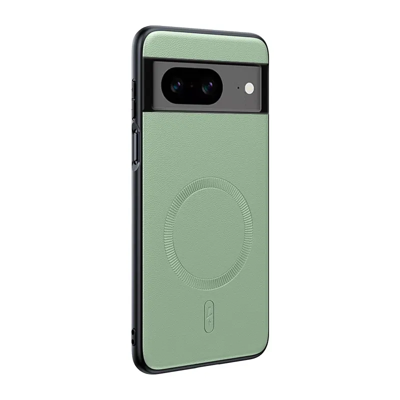 Für Pixel 8a Hülle Magnetische Leder-Schutzhülle Für Google Pixel 8a Anti-Fingerabdruck Rutschfest PC+TPU – Detail 3
