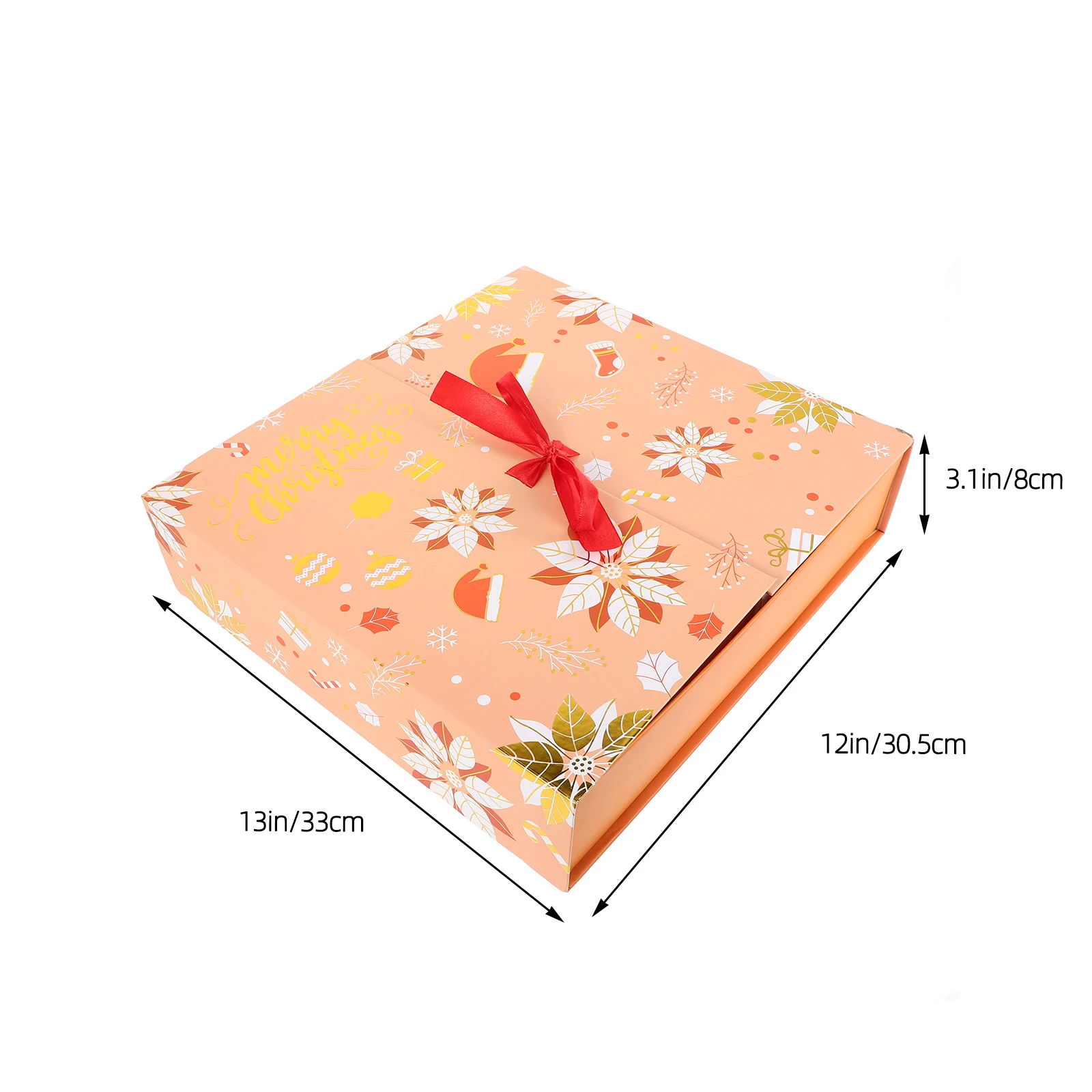 

Christmas Gift Empty Box Fillable Countdown Calendar Xmas Present Box For Kids Family Holiday Decoration Treats Container