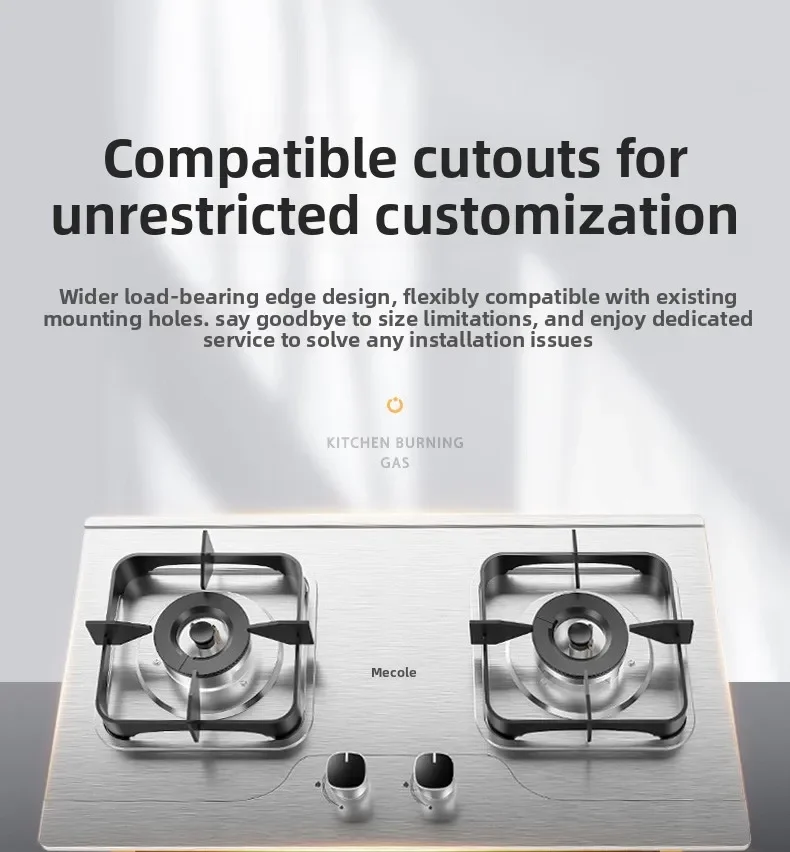 

Газовая плита Vanward из нержавеющей стали для дома, встраиваемая, на природном газе, сжиженном газе, LDD