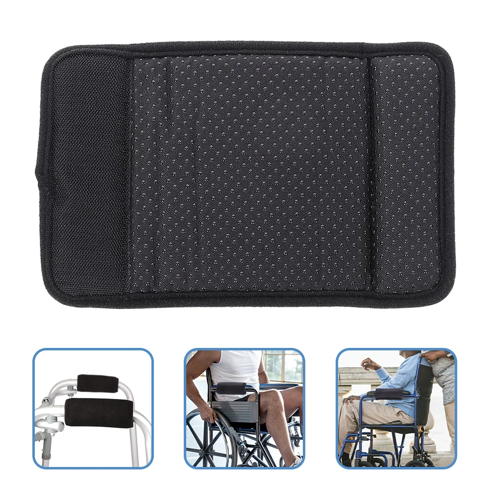 

Wheelchair Armrest Pad Wheelchairs Walker Supply Cushion Compact Grip Cover Professional Polyester Non-slip Daily Use