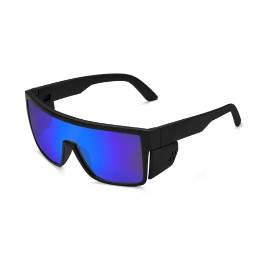 

Safety Polarized Sunglasses for Men and Women UV400 Protection and Includes Removable Side Shields, ANSI Z87