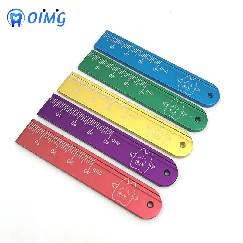 Dental Endo Rulers Colorful Span Measure Scale Endodontic Finger Rulers Dentist Tools Materials High Quality