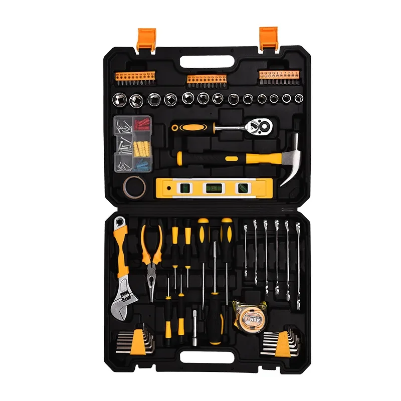

New Manual Hardware Tool Set Multifunctional Household Manual Woodworking Car Repair Combination Box