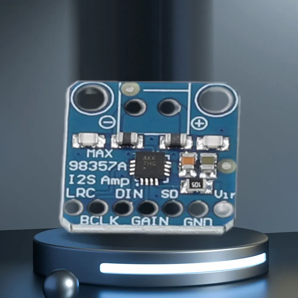 

MAX98357 Беспиртовая аудиоплата усилителя MAX98357A Бефильтр-усилитель класса D, аудиоплата 3 Вт для Raspberry Pi