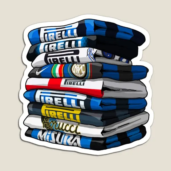 Inter Milan Magnet für Kühlschrank-Organizer, Aufkleber, Kinder, bunter Halter, niedliches Baby, magnetisch, lustig, Kinder-Dekoration, Zuhause