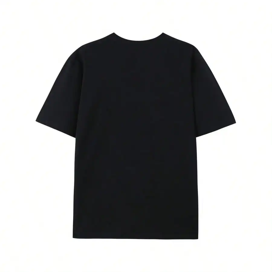 Camiseta Wicked Smaht Boston para hombre, camiseta informal de ajuste regular de algodón negro con letras blancas atrevidas, cómoda