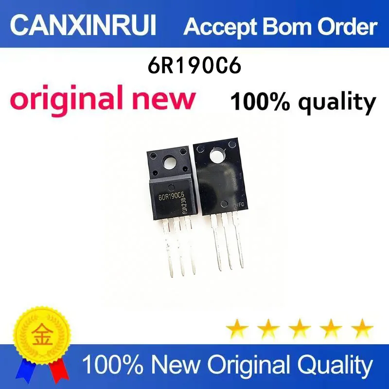 

(5-100 Pieces) New IPW60R190C6 6R190C6 TO-247 650V 20A spot chip IC
