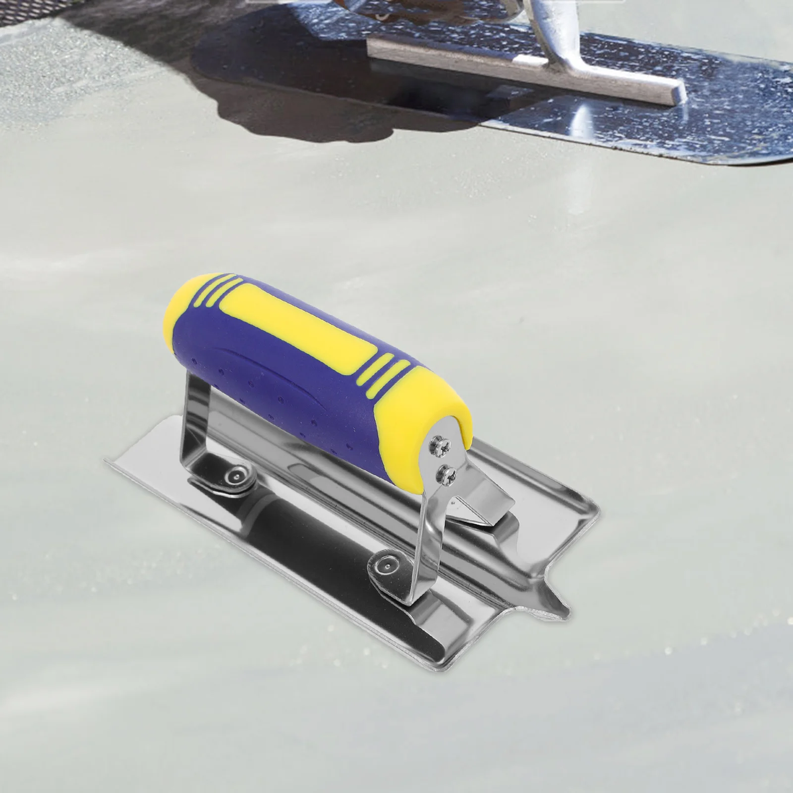 

Stainless Steel Drywall Corner Trowel Professional Wall Finishing Tool For Plaster Cement Inside Corner Smoothing Handheld