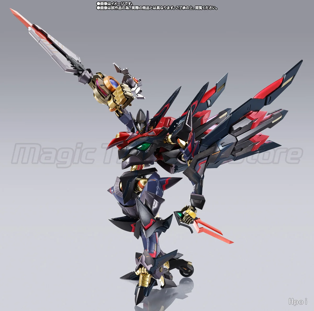 【MT】Original BANDAI SPIRITS METAL BUILD CODE GEASS Pure Almaria – PURE ELEMENTS GUREN – Fertiges Mecha-Actionfiguren-Modellspielzeug