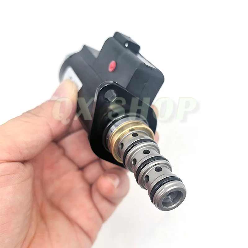 1211491 لشركة كاتربيلر CAT E320B E320C E320D قفل الأمان ، مفتاح سرعة المشي صمام الملف اللولبي 121-1491 KWE5K-31/G24DA30 #4