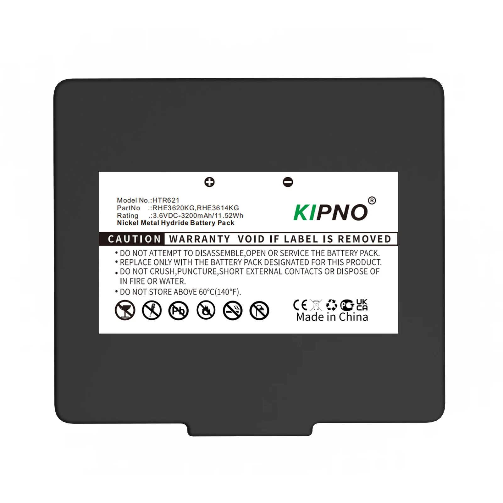 KIPNO 3200mAh Battery for Abitron Mini EX2-22 Komatsu Hetronic Remote Control Transmitters 68300600 68300900