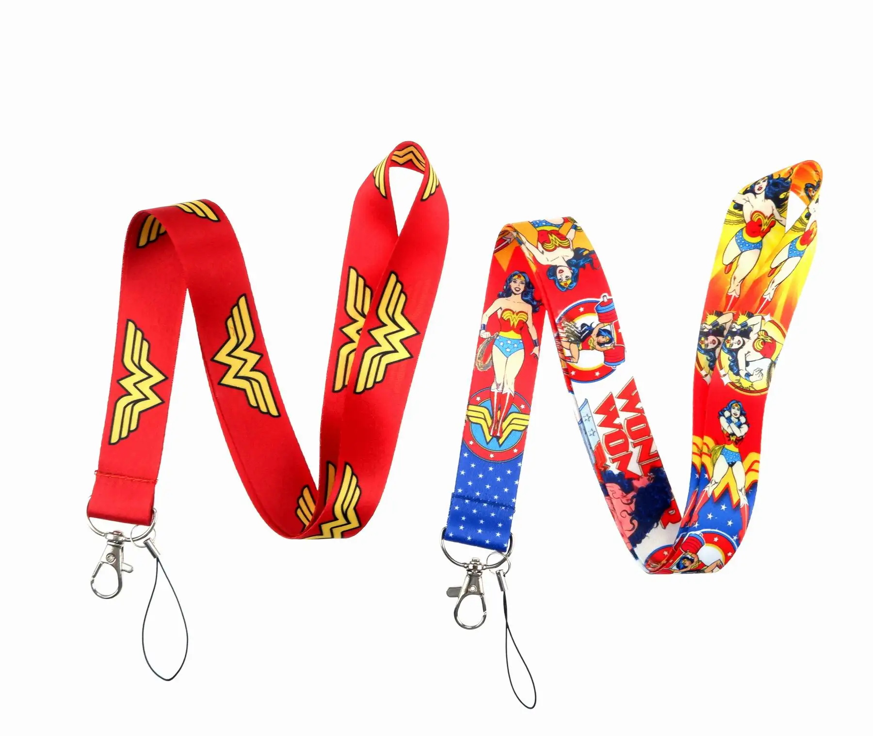 

New 60pcs Cartoon Lanyard Keychain For Keys Badge ID Mobile Phone Key Rings Neck Straps Accessories Gifts #019