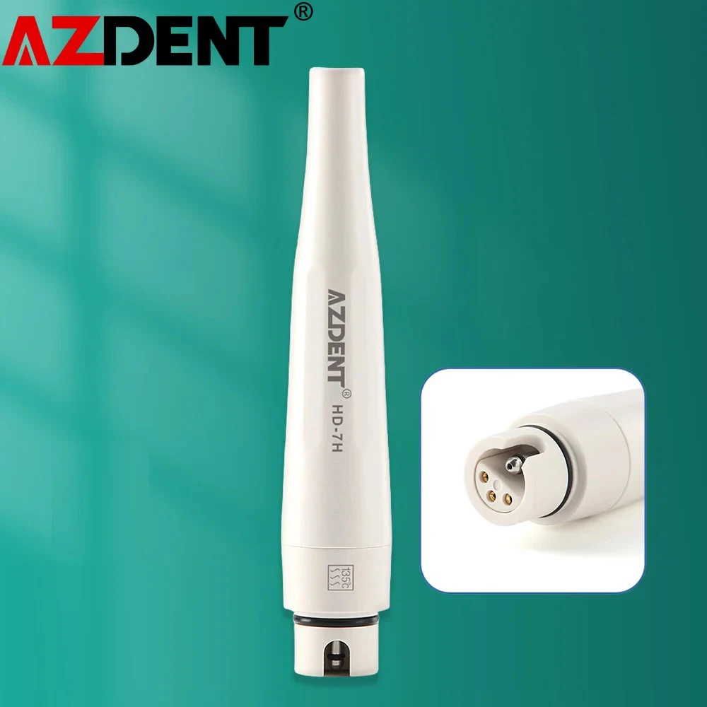 

AZDENT New Dental Ultrasonic Piezo Scaler Handpiece Fit For SATELEC/DTE 135℃ High Temperature Sterilization