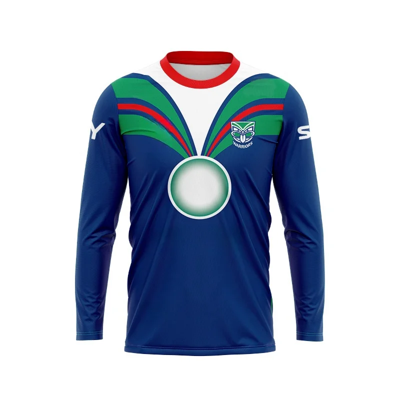 2024 New Zealand Warriors Rugby Game - Men's Home and Away Long Sleeve/ANZAC Multiple High Quality Long Sleeve