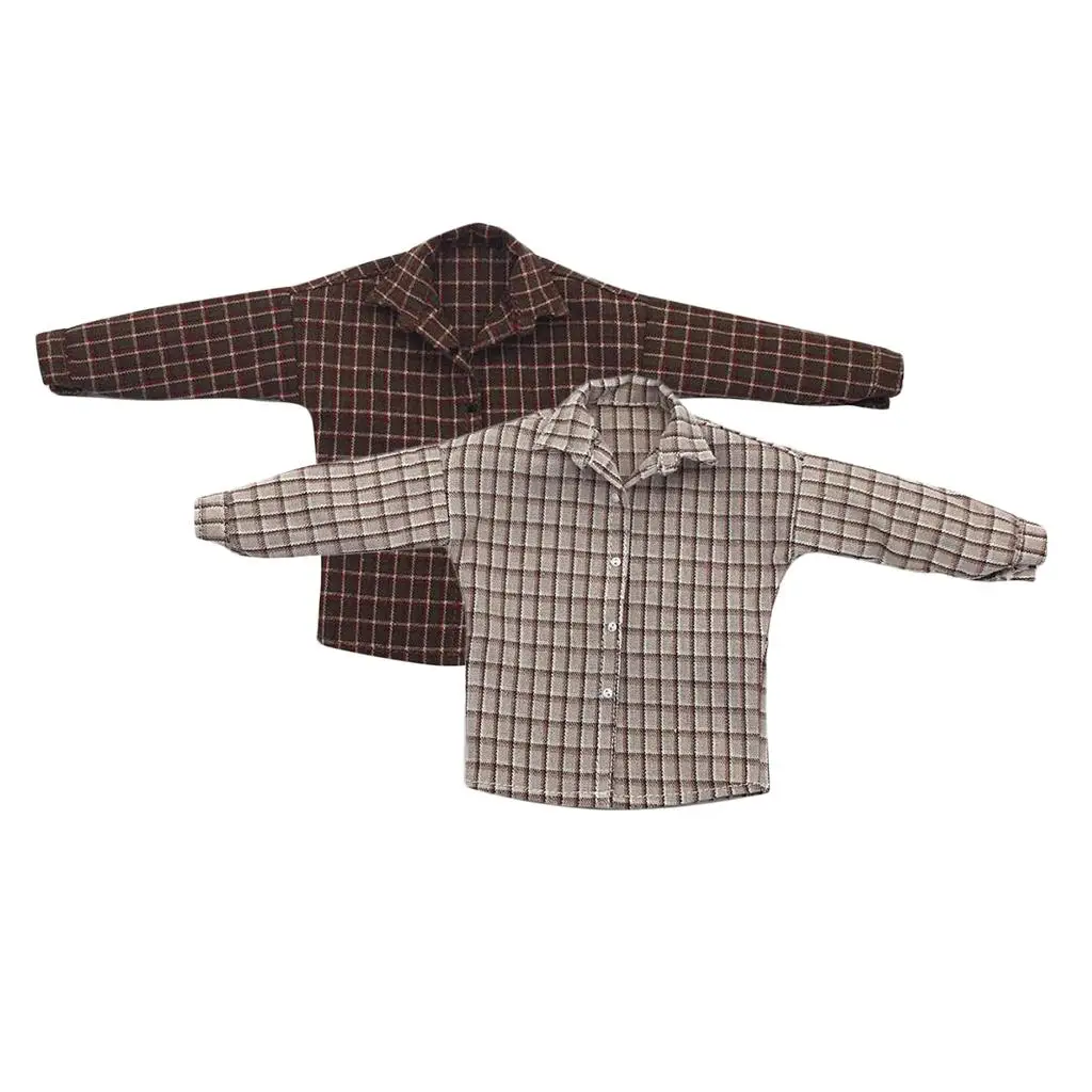 

Sustainable 1/6 ladder checkered dresses clothing for 12 "figures