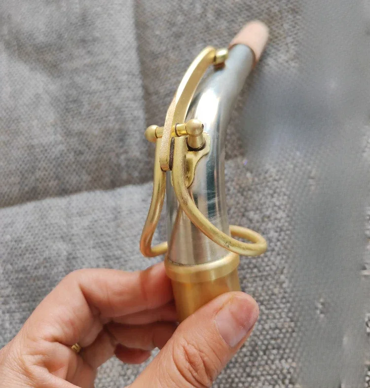 sax alto alto saxophones saxofones alto profesional Saxophone Brass Bend Neck Drop E Alto Bend Neck Elbow Thread Good Sound