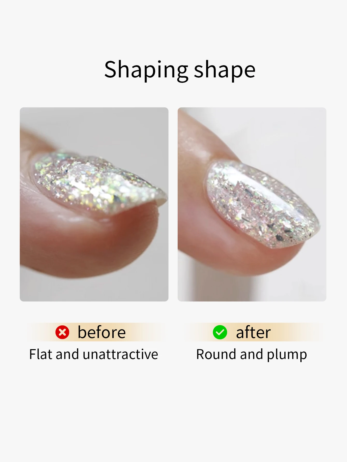 RSNAIL عالي اللمعان معطف فوقي للبناء يدوم طويلاً جل علوي 15 جرام وظيفة واضحة جل نقع قبالة الأشعة فوق البنفسجية LED ورنيش شبه دائم