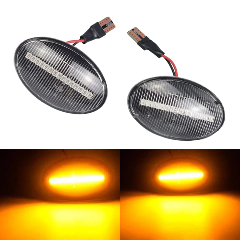 2Pcs Led Side Marke…