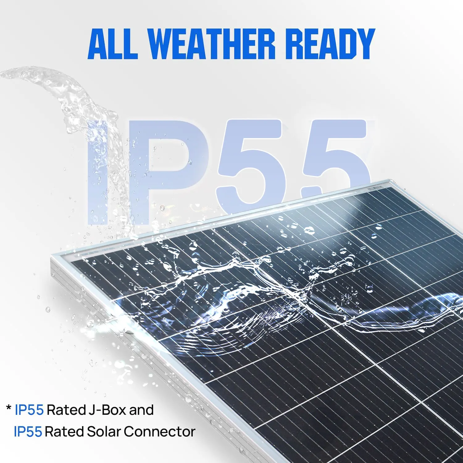 Panel solar monocristalino Flexible 400W 800W Kit de sistema solar