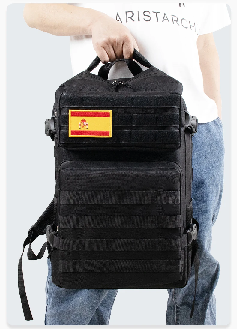 Mochila Multifuncional de 45L/32L para Senderismo al Aire Libre, Caza, Camping, Viajes, Gran Capacidad, Bolsa Utilitaria Resistente