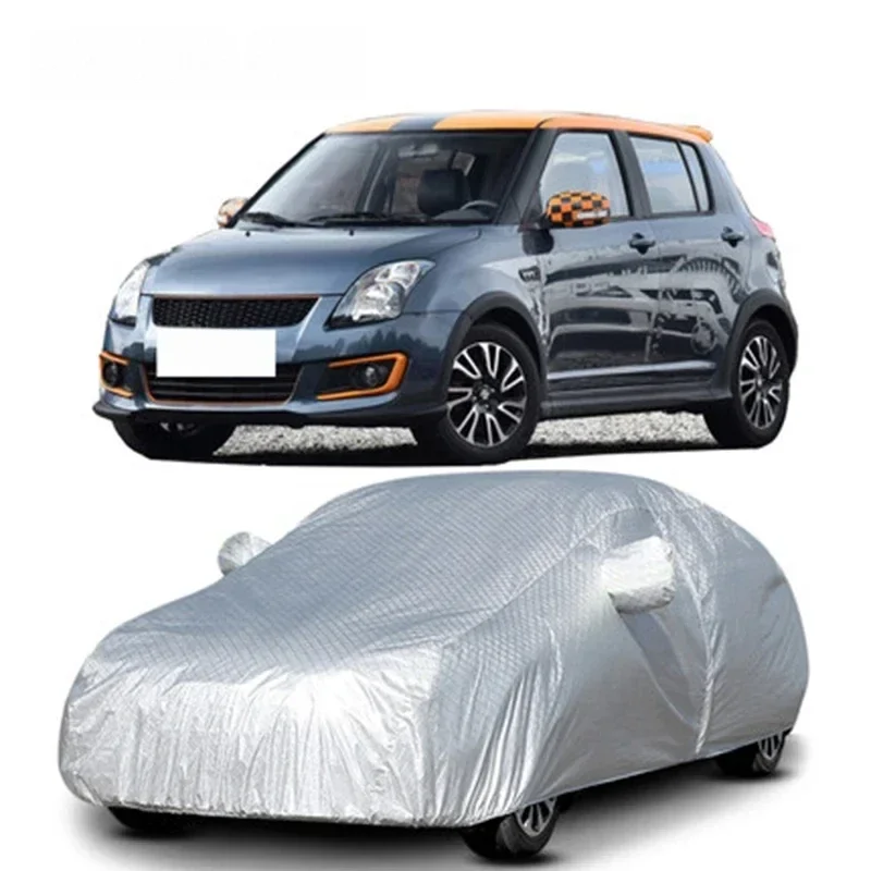 BOOMBLOCK Hatchback M Waterproof Dustproof Car covers for Mini Cooper R50 R53 Citroen C2 Suzuki Swift Alto Fiat 500 Accessories
