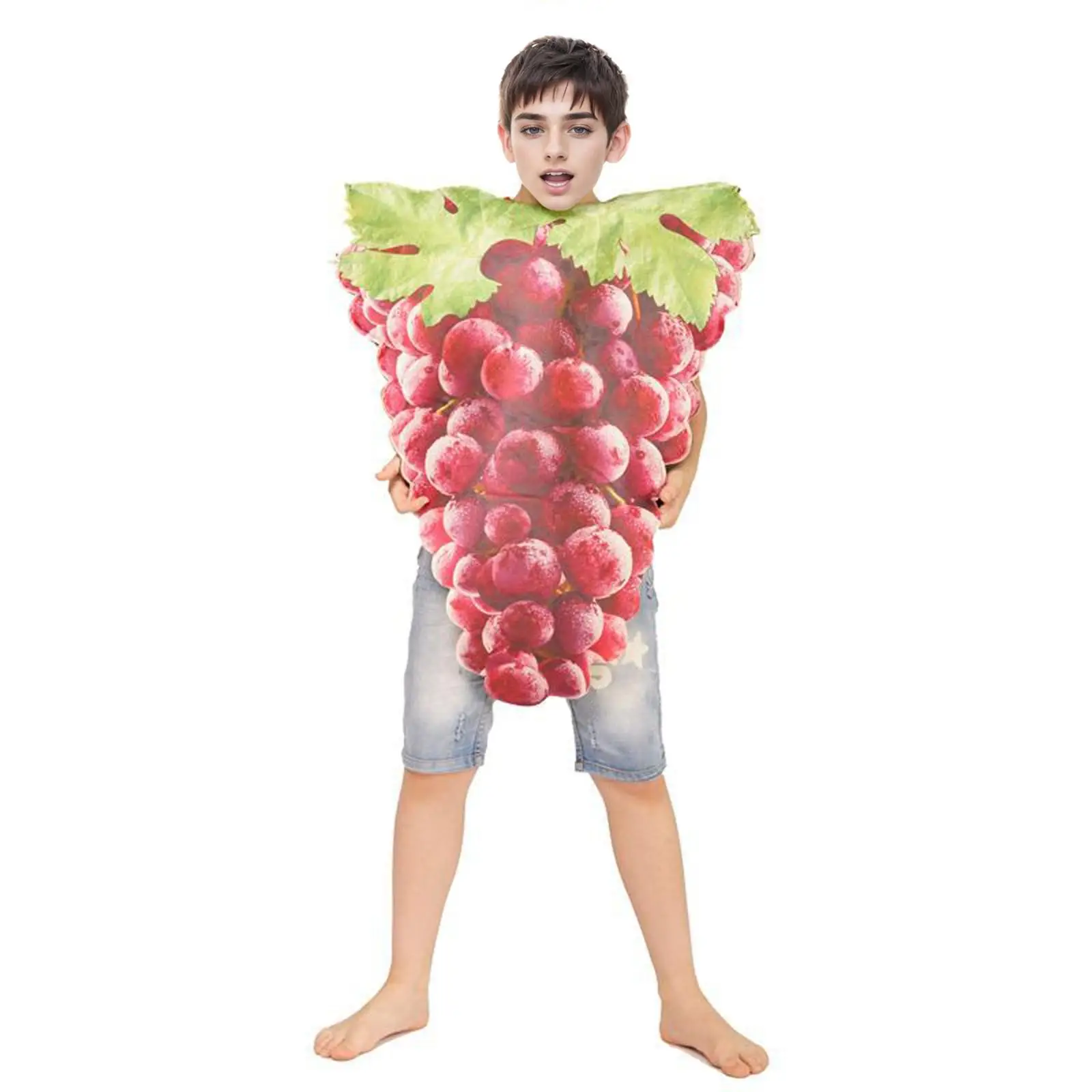 

Детский костюм виноградинки для Хэллоуина, декоративный, для ролевых игр и праздничных мероприятий